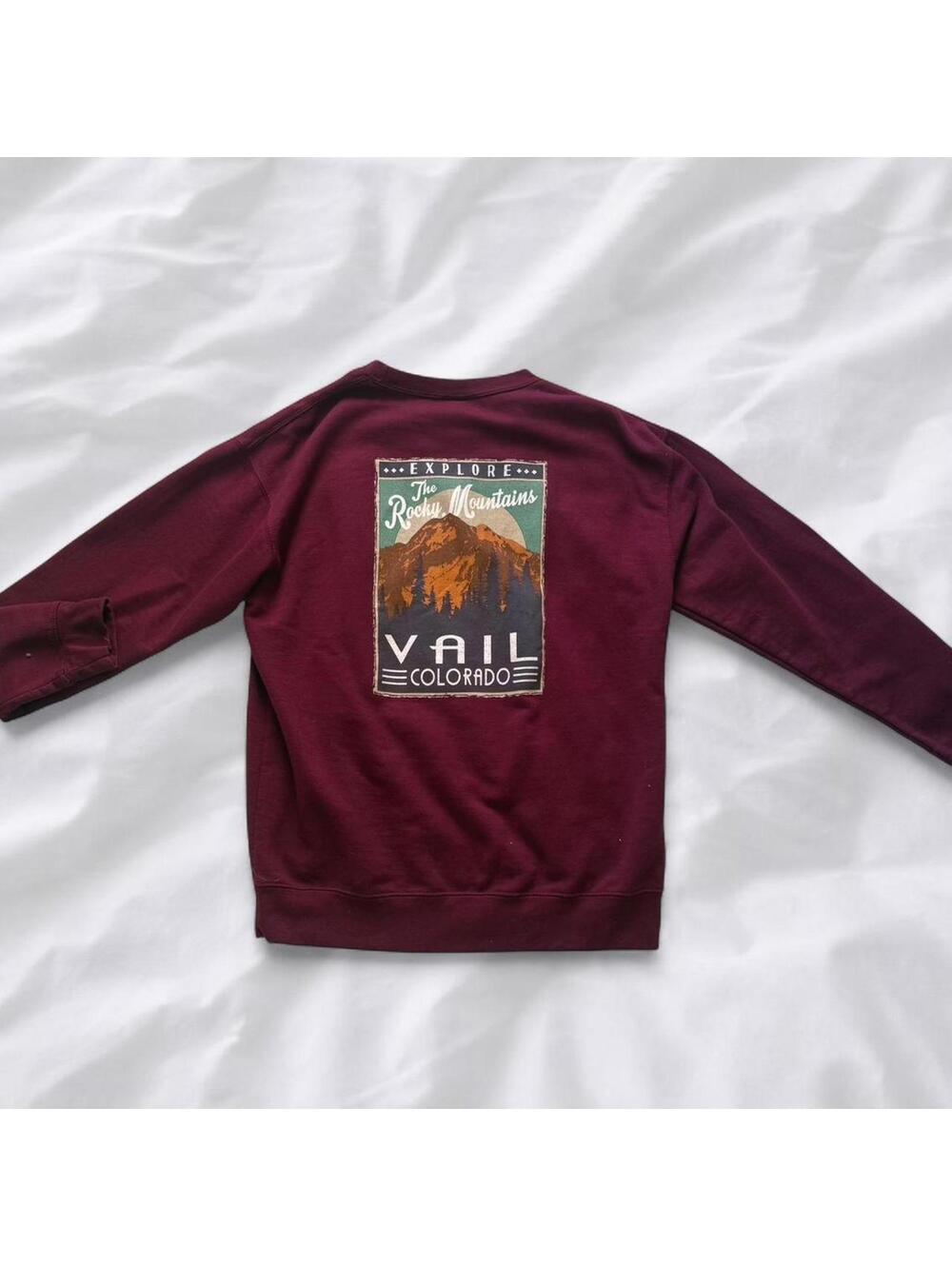 Vintage style Vail Colorado crewneck